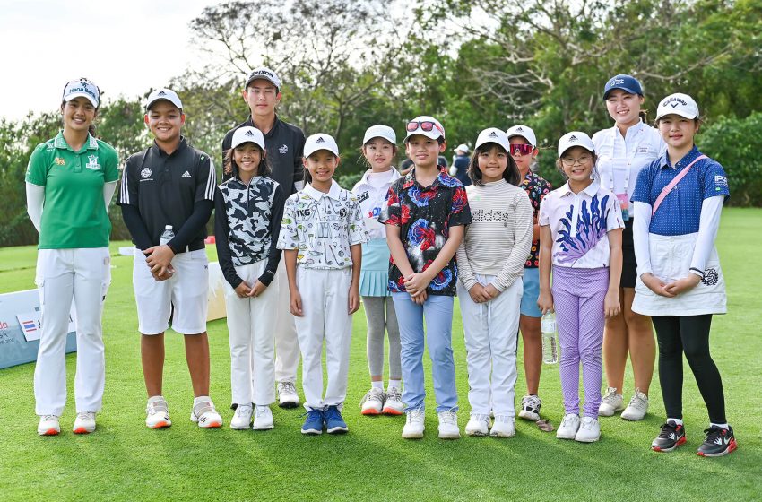  เปิดตัวโครงการ Honda LPGA Thailand 2025 Junior Golf Program                                                              ปั้นสวิงรุ่นเยาว์สู่เวทีนักกอล์ฟมืออาชีพ – บินลัดฟ้าสู่ ไอเอ็มจี อะคาเดมี สหรัฐอเมริกา